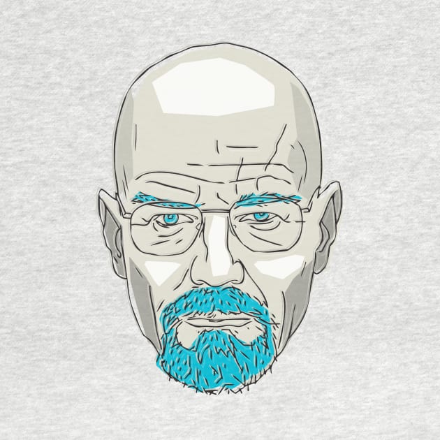 Heisenberg Portrait Breaking Bad by Already Original